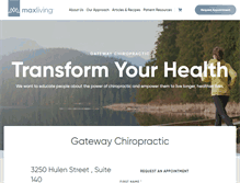 Tablet Screenshot of maximizedlivingdrwall.com